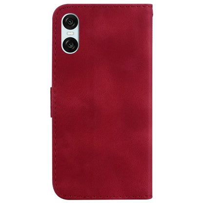 For Sony Xperia 10 VI Wallet Case 7-Shape PU Leather Flip Phone Cover