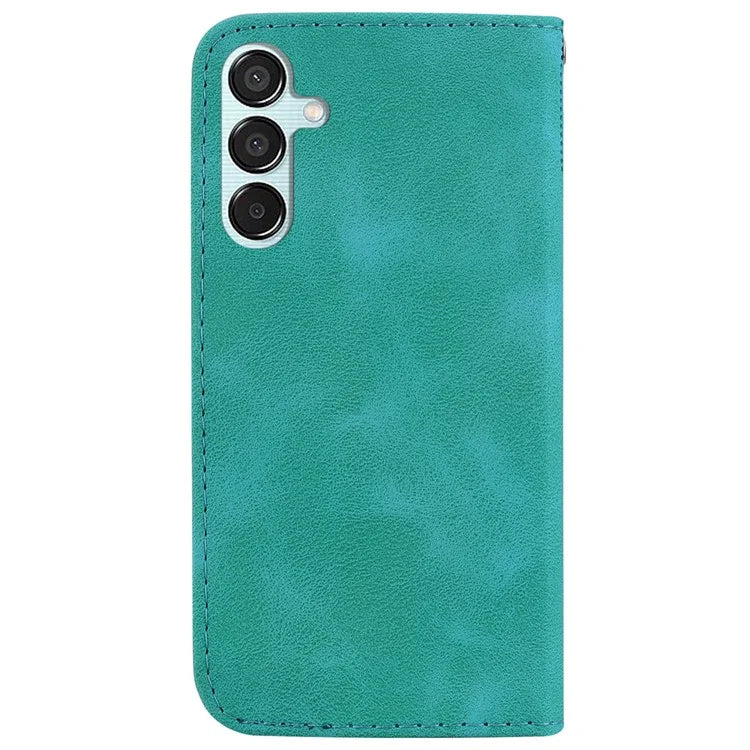 For Samsung Galaxy M15 5G / F15 5G Case Leather Wallet Stand Cover Imprint 7-Shape