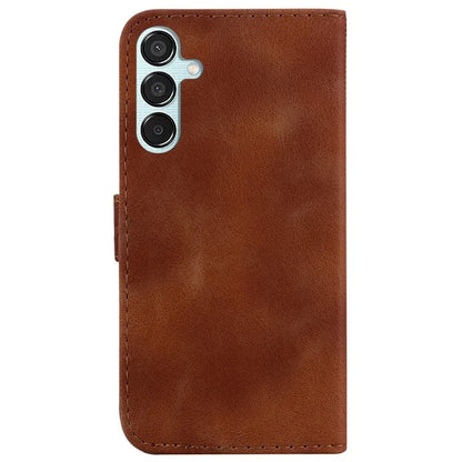 For Samsung Galaxy M15 5G / F15 5G Case Leather Wallet Stand Cover Imprint 7-Shape