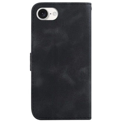 For iPhone SE (2024) Wallet Case 7-Shape PU Leather Protective Phone Cover