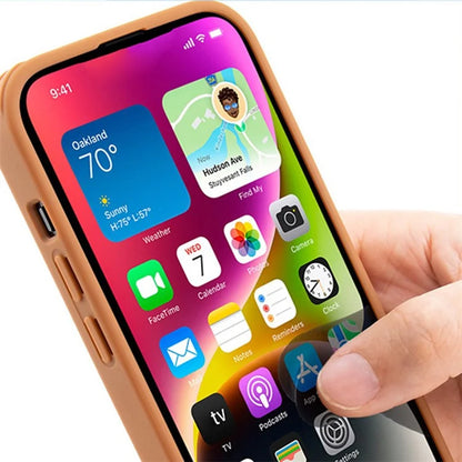 For iPhone 15 Pro Max Case Lens Cover Kickstand PU Leather+PC+TPU Phone Cover
