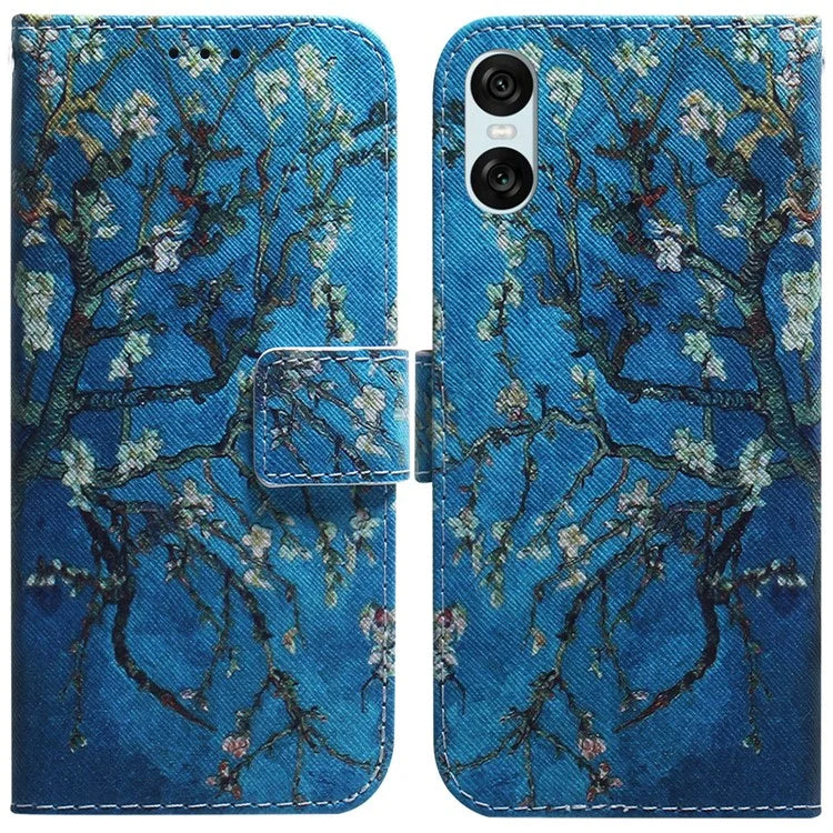For Sony Xperia 5 VI Wallet Case Pattern Print PU Leather Phone Cover