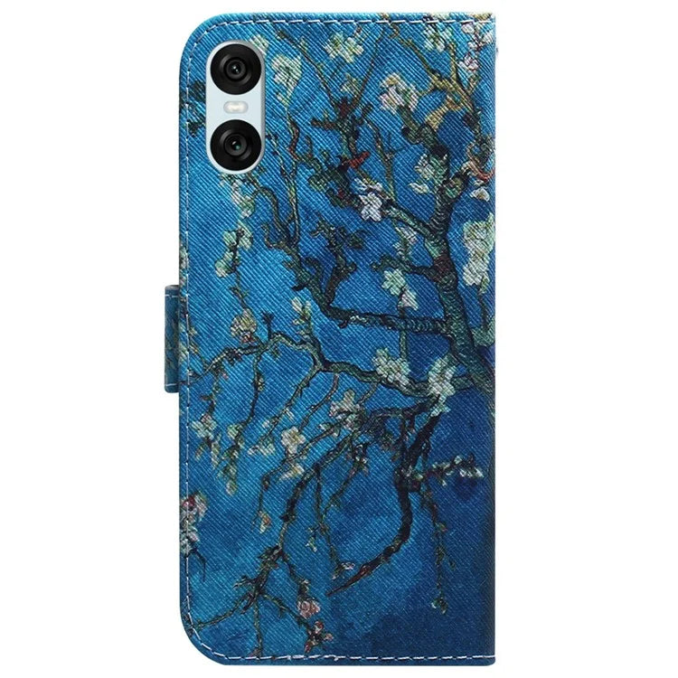 For Sony Xperia 5 VI Wallet Case Pattern Print PU Leather Phone Cover