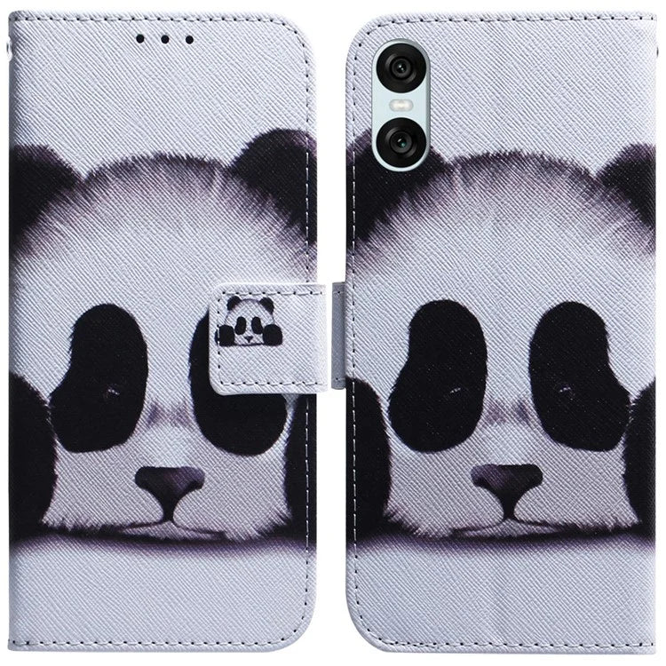 For Sony Xperia 5 VI Wallet Case Pattern Print PU Leather Phone Cover