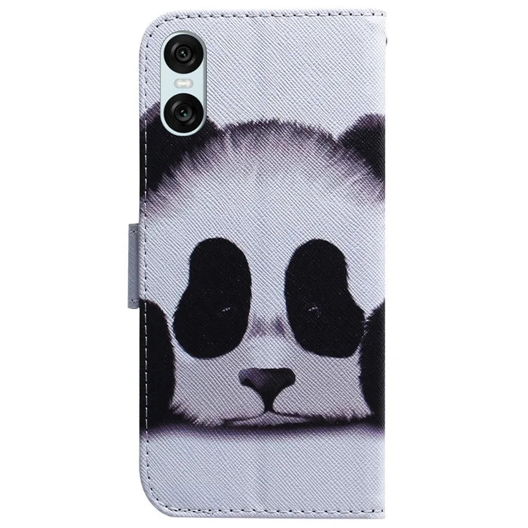 For Sony Xperia 5 VI Wallet Case Pattern Print PU Leather Phone Cover