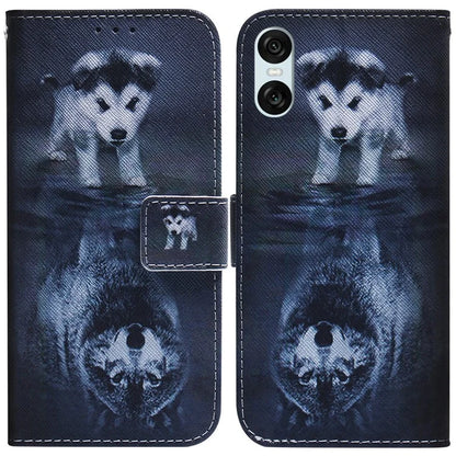 For Sony Xperia 5 VI Wallet Case Pattern Print PU Leather Phone Cover