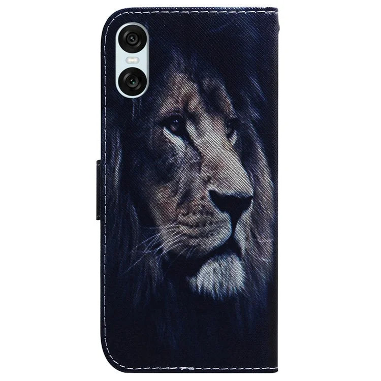 For Sony Xperia 5 VI Wallet Case Pattern Print PU Leather Phone Cover