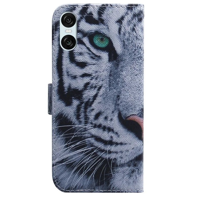 For Sony Xperia 5 VI Wallet Case Pattern Print PU Leather Phone Cover