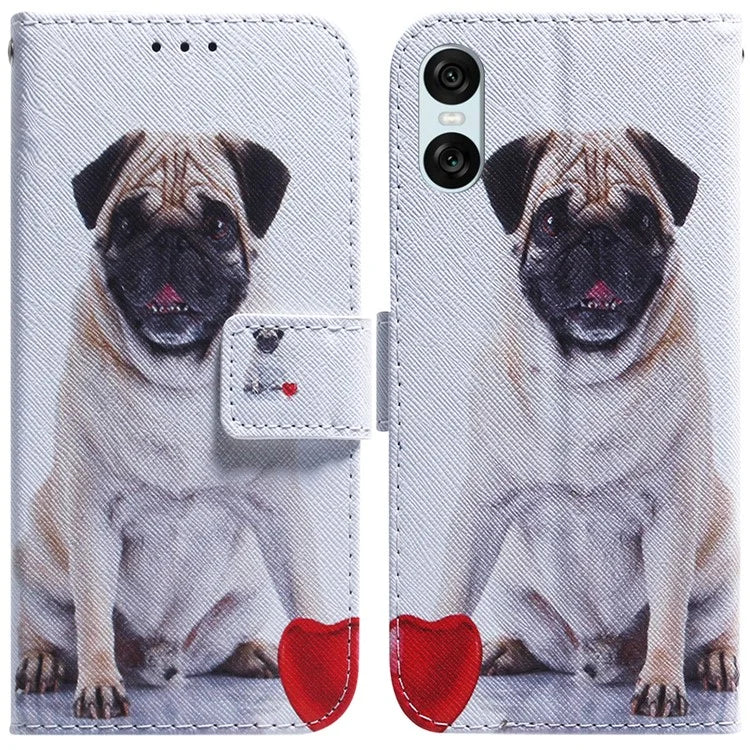 For Sony Xperia 5 VI Wallet Case Pattern Print PU Leather Phone Cover