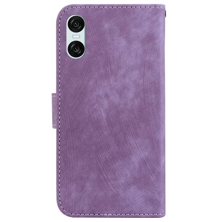 For Sony Xperia 5 VI Case Cute Tiger Pattern Wallet Leather Phone Cover