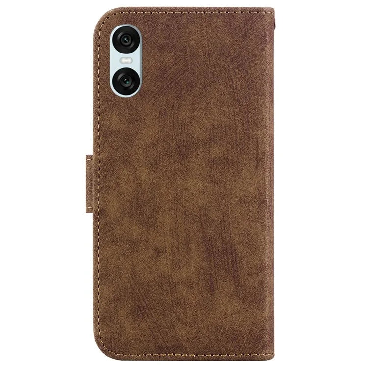 For Sony Xperia 5 VI Case Cute Tiger Pattern Wallet Leather Phone Cover