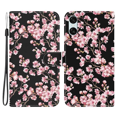 For Sony Xperia 5 VI Case Wallet Pattern Print Leather Phone Cover