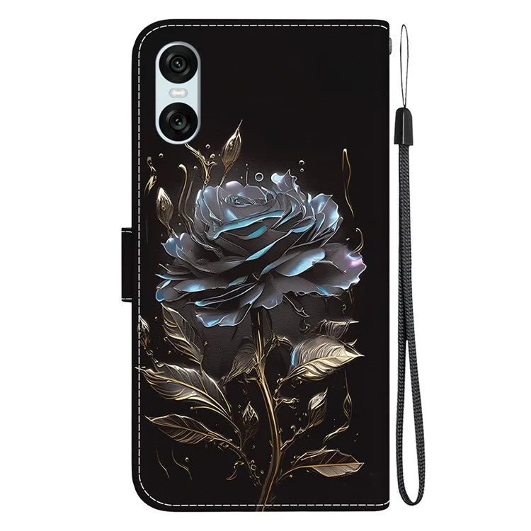 For Sony Xperia 5 VI Case Wallet Pattern Print Leather Phone Cover