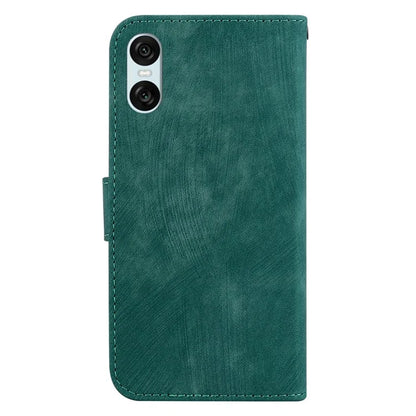 For Sony Xperia 10 VI Leather Case Phone Wallet Cover Cute Tiger Pattern