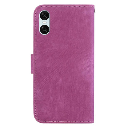 For Sony Xperia 10 VI Leather Case Phone Wallet Cover Cute Tiger Pattern