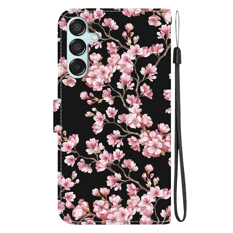 For Samsung Galaxy M15 5G / F15 5G Case Wallet Pattern Print Leather Phone Cover