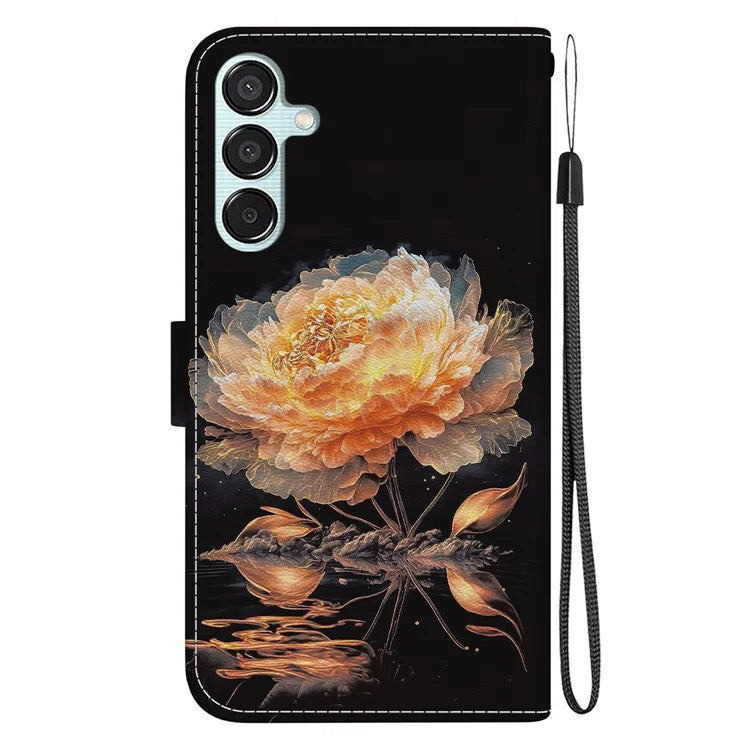 For Samsung Galaxy M15 5G / F15 5G Case Wallet Pattern Print Leather Phone Cover