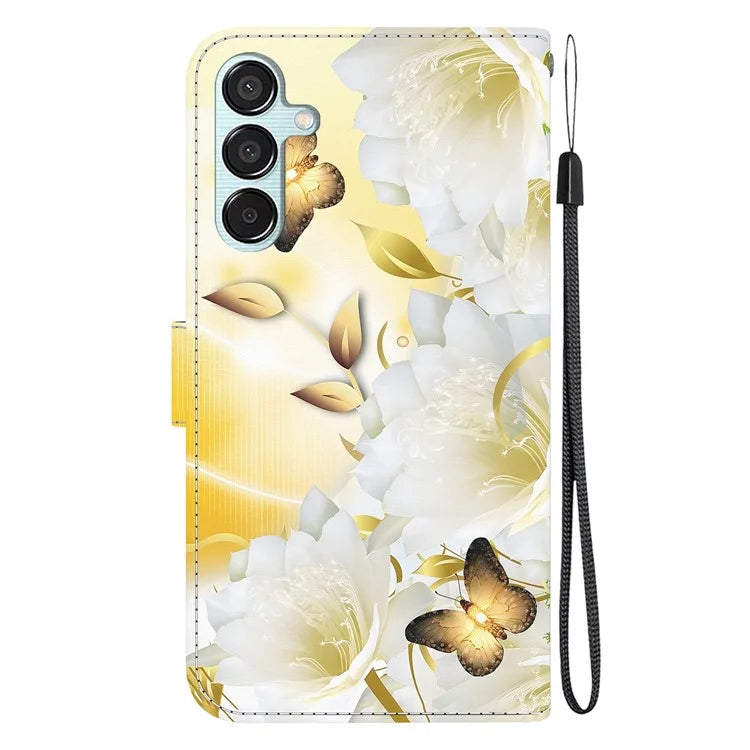 For Samsung Galaxy M15 5G / F15 5G Case Wallet Pattern Print Leather Phone Cover