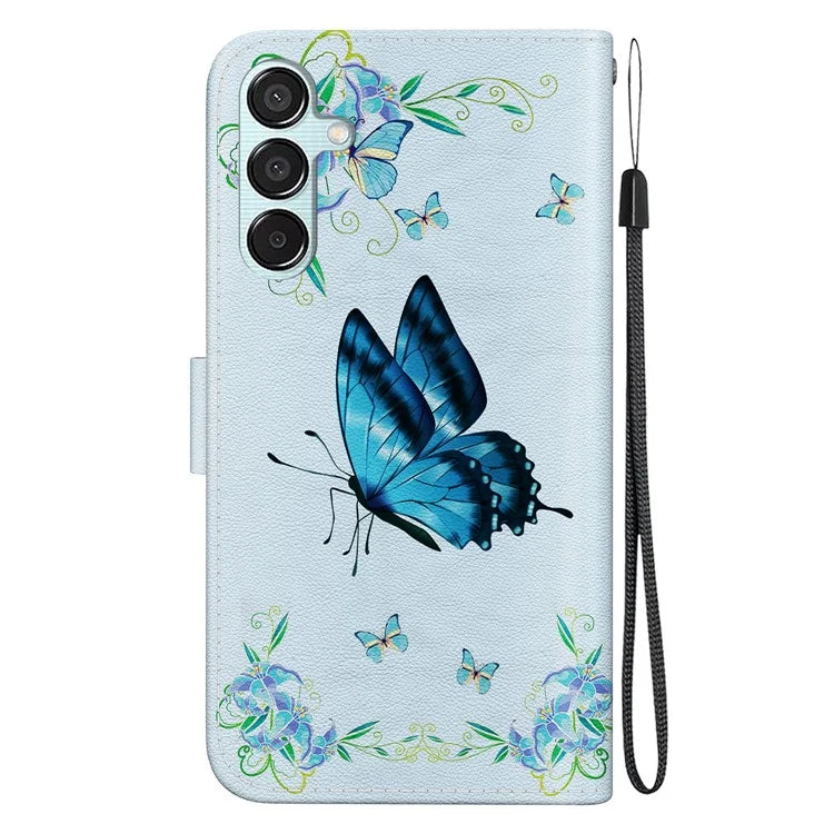 For Samsung Galaxy M15 5G / F15 5G Case Wallet Pattern Print Leather Phone Cover