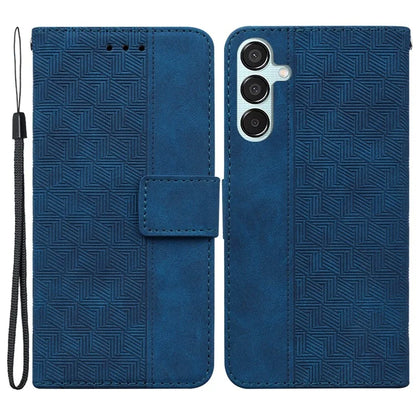 For Samsung Galaxy M15 5G / F15 5G Case PU Leather Geometry Flip Wallet Phone Cover
