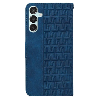 For Samsung Galaxy M15 5G / F15 5G Case PU Leather Geometry Flip Wallet Phone Cover
