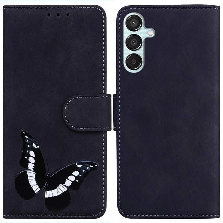 For Samsung Galaxy M15 5G / F15 5G Case Butterfly Wallet Pouch Leather Phone Cover