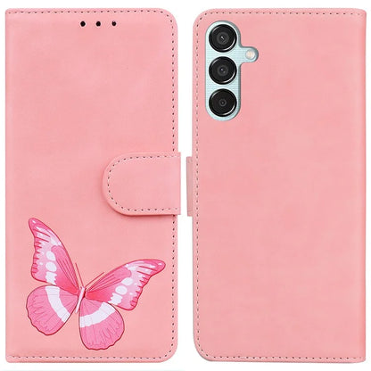 For Samsung Galaxy M15 5G / F15 5G Case Butterfly Wallet Pouch Leather Phone Cover