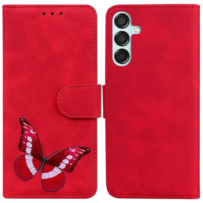 For Samsung Galaxy M15 5G / F15 5G Case Butterfly Wallet Pouch Leather Phone Cover