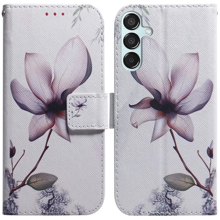 For Samsung Galaxy M15 5G / F15 5G Case Pattern Printing Phone Leather Cover