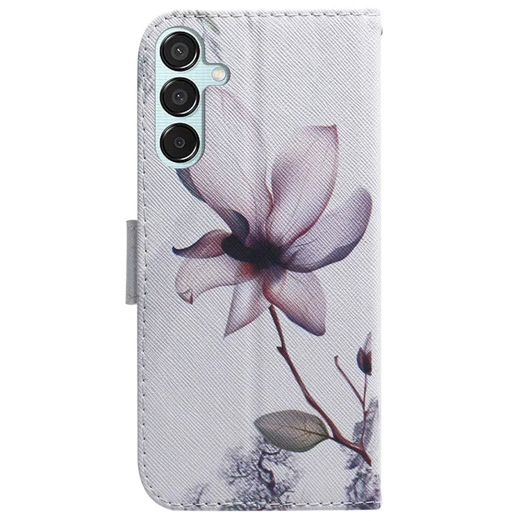 For Samsung Galaxy M15 5G / F15 5G Case Pattern Printing Phone Leather Cover