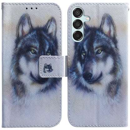 For Samsung Galaxy M15 5G / F15 5G Case Pattern Printing Phone Leather Cover