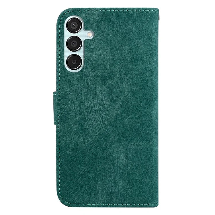 For Samsung Galaxy M15 5G / F15 5G Case Cute Tiger Pattern Flip Leather Phone Cover