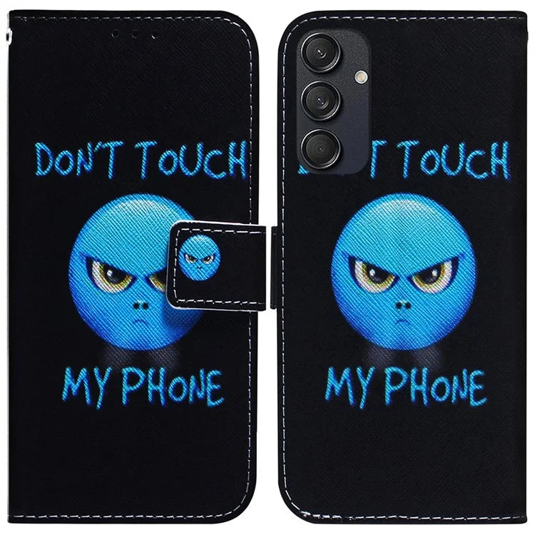 For Samsung Galaxy M55 5G / C55 5G / F55 5G Case PU Leather Pattern Print Wallet Phone Cover