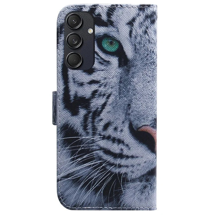 For Samsung Galaxy M55 5G / C55 5G / F55 5G Case PU Leather Pattern Print Wallet Phone Cover