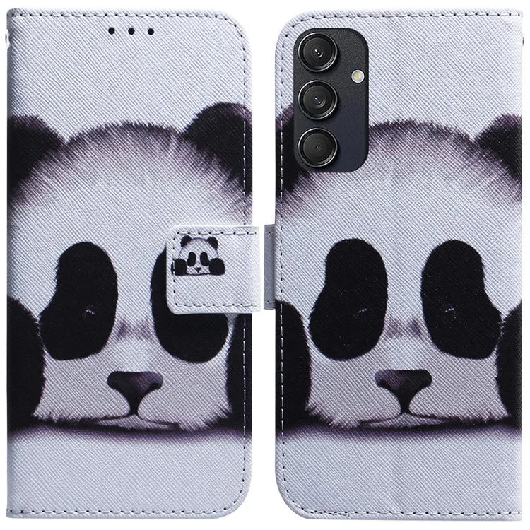 For Samsung Galaxy M55 5G / C55 5G / F55 5G Case PU Leather Pattern Print Wallet Phone Cover