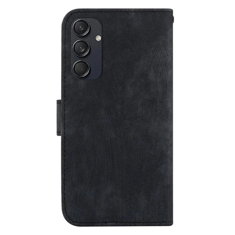For Samsung Galaxy M55 5G / C55 5G / F55 5G Case Wallet Little Tiger Imprinted Leather Phone Cover