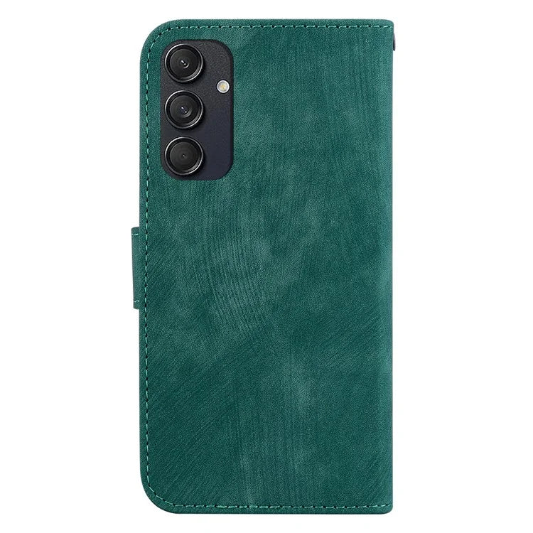 For Samsung Galaxy M55 5G / C55 5G / F55 5G Case Wallet Little Tiger Imprinted Leather Phone Cover