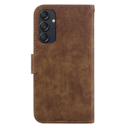For Samsung Galaxy M55 5G / C55 5G / F55 5G Case Wallet Little Tiger Imprinted Leather Phone Cover