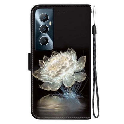 For Realme C65 4G Protective Case Pattern Print Leather Wallet Phone Cover