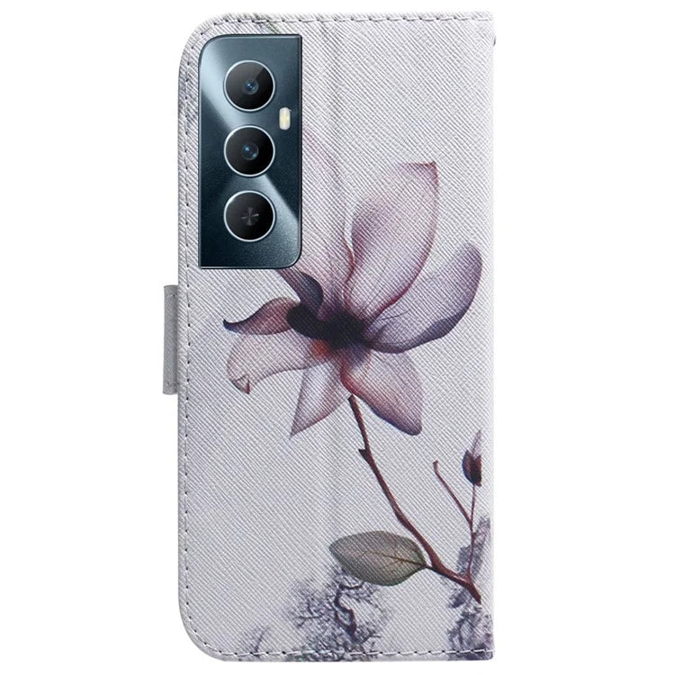 For Realme C65 4G Wallet Case PU Leather Pattern Print Stand Phone Cover