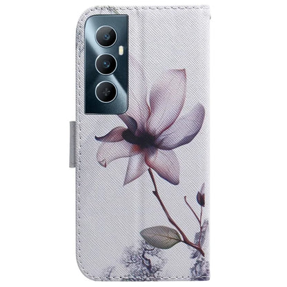 For Realme C65 4G Wallet Case PU Leather Pattern Print Stand Phone Cover