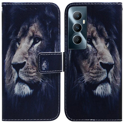 For Realme C65 4G Wallet Case PU Leather Pattern Print Stand Phone Cover