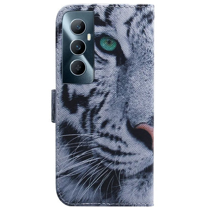 For Realme C65 4G Wallet Case PU Leather Pattern Print Stand Phone Cover