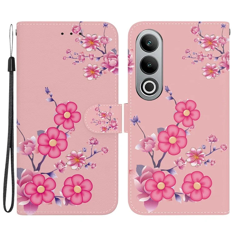 For OnePlus Nord CE4 5G Case PU Leather Pattern Printing Full Protection Cover