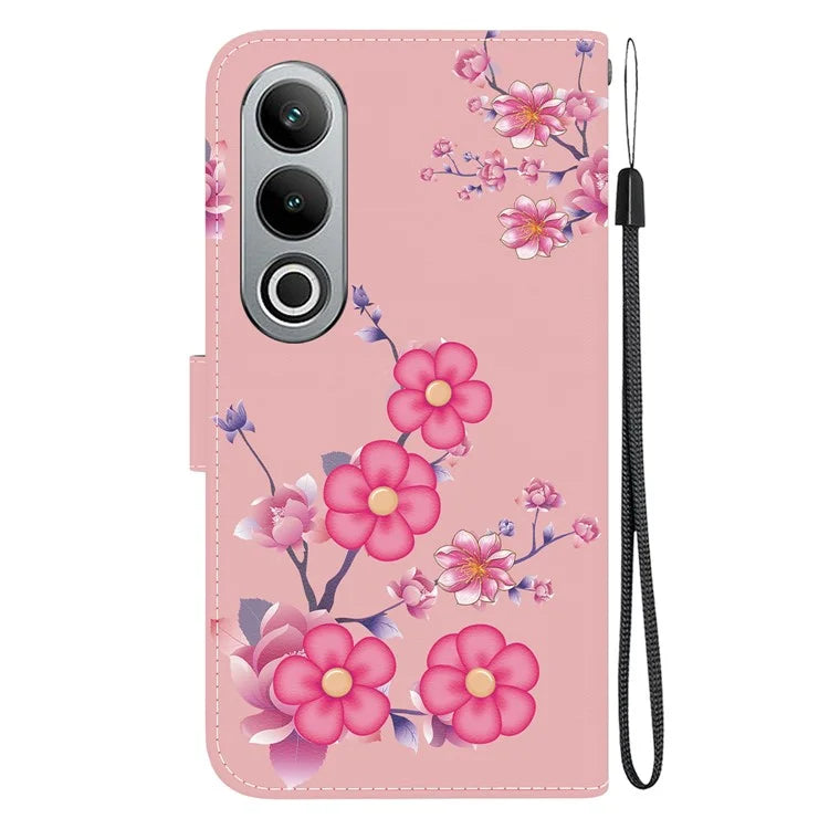 For OnePlus Nord CE4 5G Case PU Leather Pattern Printing Full Protection Cover