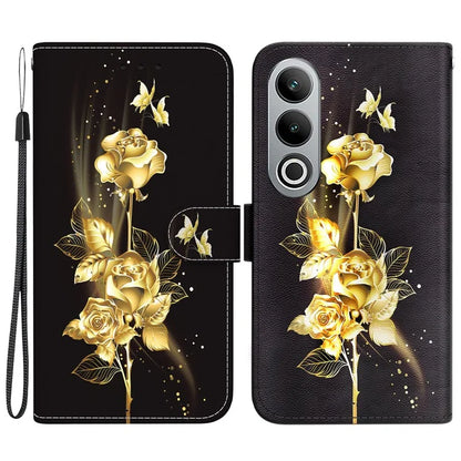 For OnePlus Nord CE4 5G Case PU Leather Pattern Printing Full Protection Cover