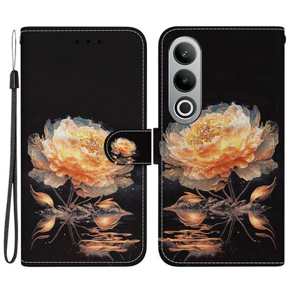 For OnePlus Nord CE4 5G Case PU Leather Pattern Printing Full Protection Cover