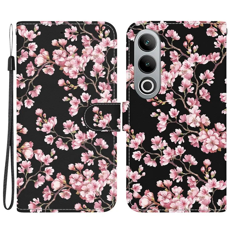 For OnePlus Nord CE4 5G Case PU Leather Pattern Printing Full Protection Cover