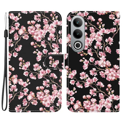For OnePlus Nord CE4 5G Case PU Leather Pattern Printing Full Protection Cover
