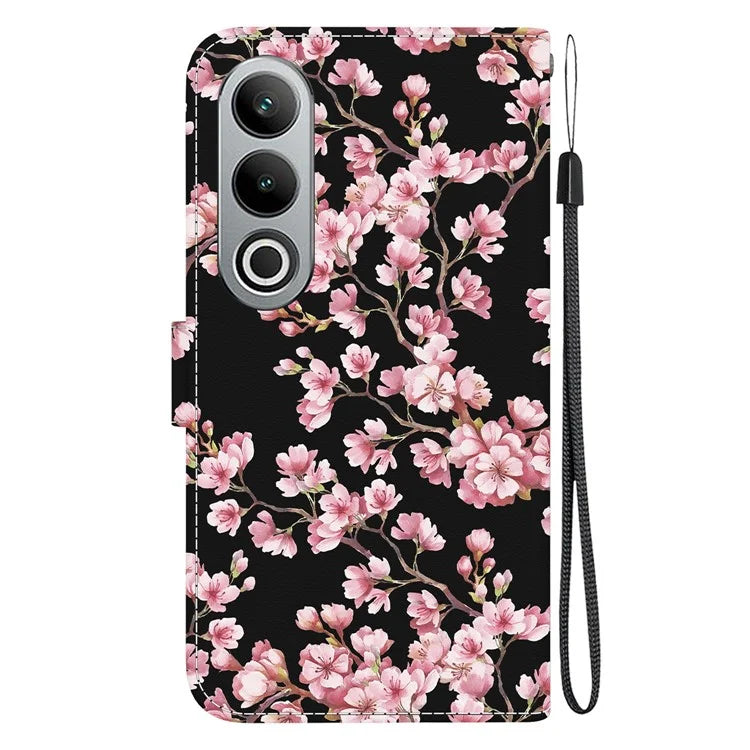 For OnePlus Nord CE4 5G Case PU Leather Pattern Printing Full Protection Cover